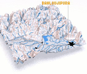 3d view of Bahloujipura