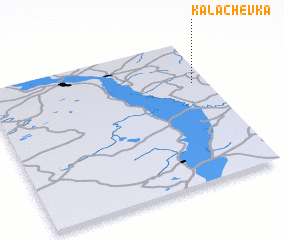 3d view of Kalachëvka