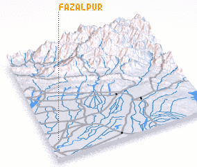 3d view of Fazalpur