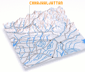 3d view of Chhajwāl Jattān