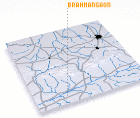 3d view of Brāhmangaon