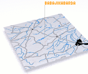 3d view of Bābāji ka Barda