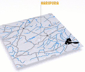 3d view of Harīpura