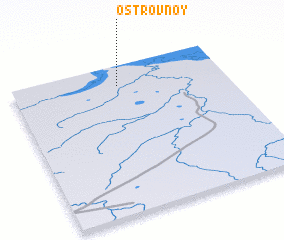 3d view of Ostrovnoy