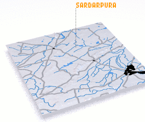 3d view of Sardārpura