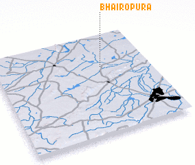 3d view of Bhairopura