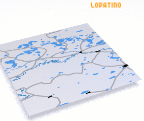 3d view of Lopatino