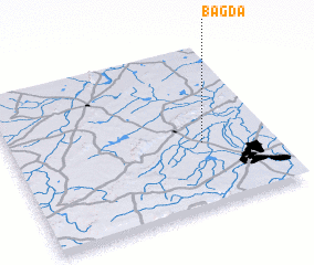 3d view of Bāgda