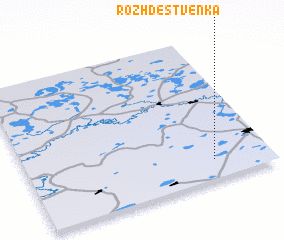 3d view of Rozhdestvenka