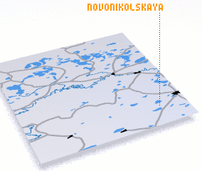 3d view of Novonikol\