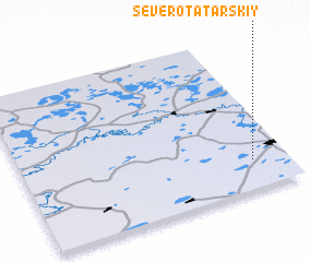 3d view of Severo-Tatarskiy