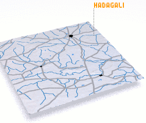 3d view of Hadagali