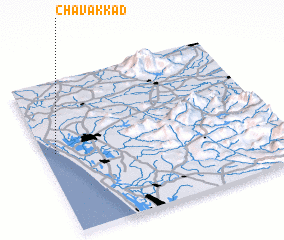 3d view of Chāvakkād