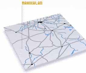 3d view of Māhi Kalān