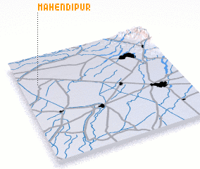 3d view of Mahendīpur