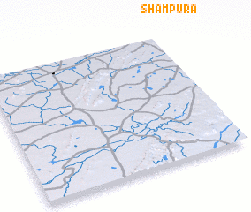 3d view of Shāmpura