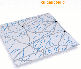 3d view of Sikandarpur