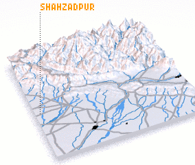 3d view of Shāhzādpur