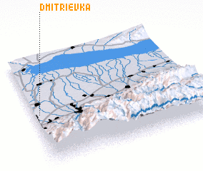 3d view of Dmītrīevka