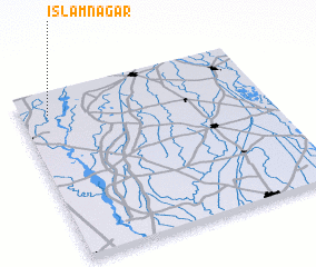 3d view of Islāmnagar