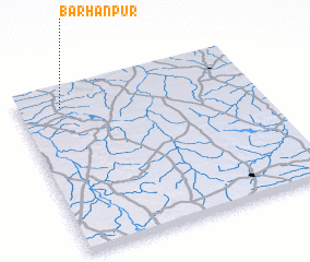 3d view of Barhanpur
