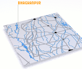 3d view of Bhagwānpur
