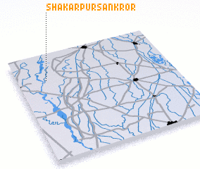 3d view of Shakarpur Sānkror
