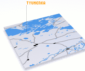 3d view of Tyumenka