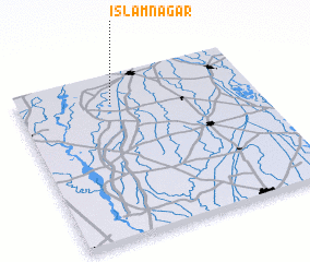 3d view of Islāmnagar