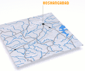 3d view of Hoshangābād