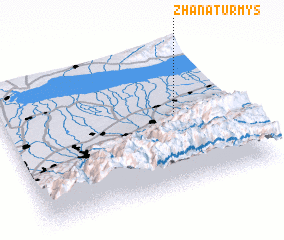 3d view of Zhanaturmys