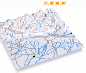 3d view of Islāmnagor