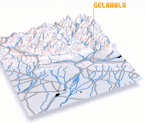 3d view of Gelāwāla