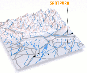 3d view of Santpura