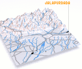 3d view of Jalāpur Dāda