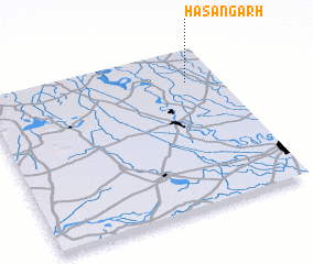 3d view of Hasangarh