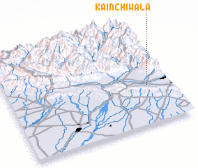 3d view of Kainchīwāla