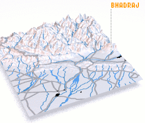 3d view of Bhadrāj