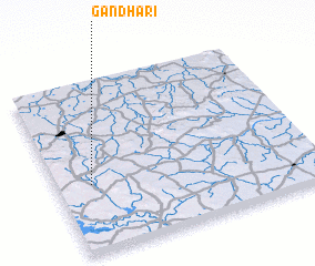 3d view of Gandhāri