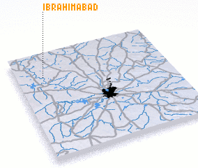 3d view of Ibrahimābād