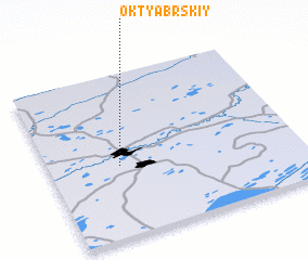 3d view of Oktyabr\