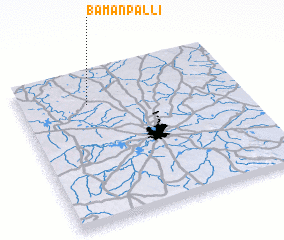 3d view of Bāmanpalli