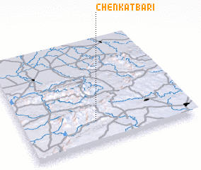 3d view of Chenkatbāri