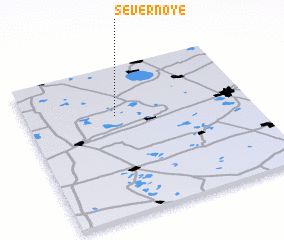 3d view of Severnoye