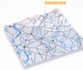 3d view of Barhāpura