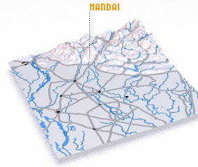 3d view of Māndai