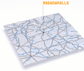 3d view of Madanapalle