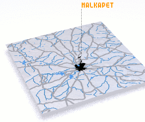 3d view of Malkāpet