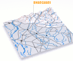 3d view of Bhargwāri