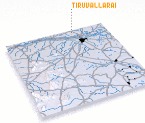 3d view of Tiruvallarai